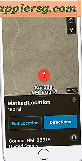 Comment marquer et partager un emplacement de carte à partir de l'iPhone