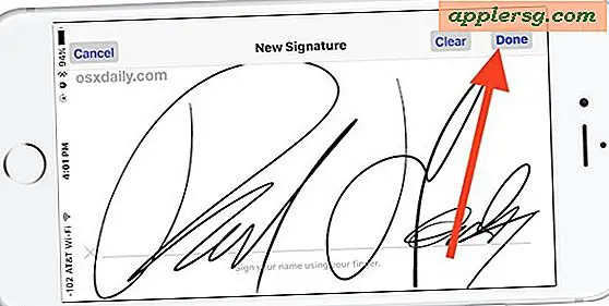 Hur signerar du dokument på iPhone och iPad från e-post snabbt