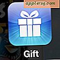 Send apps som gaver og tidsplan for leveringsdatoer fra App Store