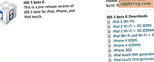 iOS 5 Beta 6 Udgivet for udviklere at hente