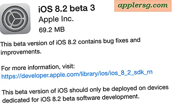 iOS 8.2 Beta 3 släppt för utvecklare
