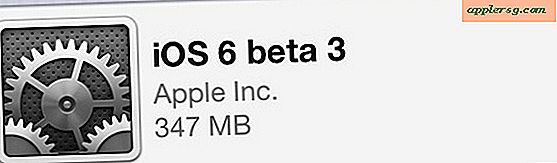 iOS 6 bèta 3 uitgebracht als ontwikkelaar OTA Download