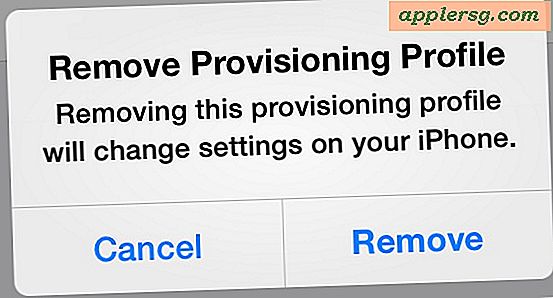 Supprimer les profils de configuration d'un iPhone pour arrêter l'alerte d'expiration
