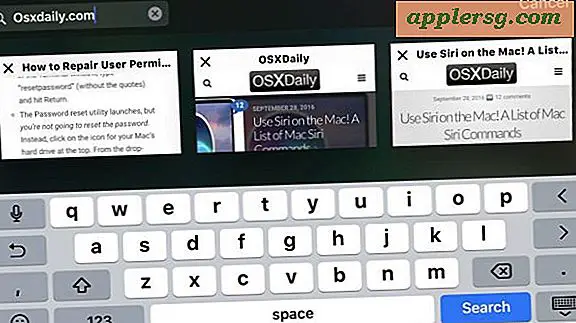 Hoe Safari-tabbladen in iOS te doorzoeken
