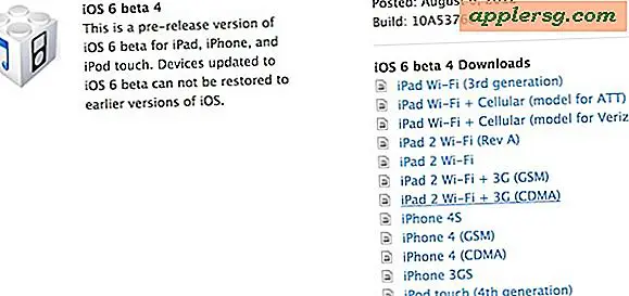 iOS 6 Beta 4 Tilgængelig for udviklere at downloade