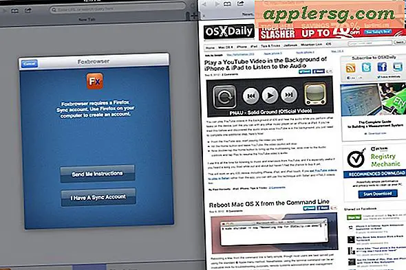 Obtenez FireFox sur l'iPad (Sort Of) avec Foxbrowser