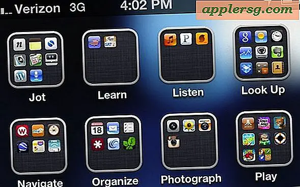 Organiser iOS Apps ved aktioner i stedet for kategorier
