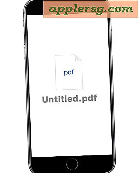 Sådan konverteres et foto til PDF fra iPhone og iPad