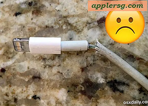 En ødelagt iPhone oplader: Fix det?  Erstat det?