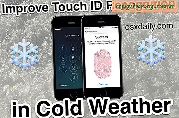 Touch ID werkt niet bij koud weer?  Hier is een Fix