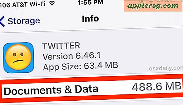Documenten en gegevens verwijderen op iPhone of iPad