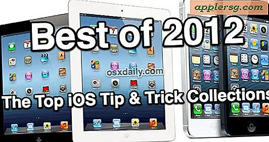 Top iOS, iPhone og iPad Tip Samlinger af 2012