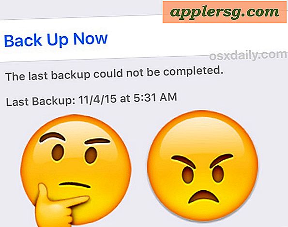 Fix "den sidste backup kunne ikke gennemføres" iOS iCloud Backup Error