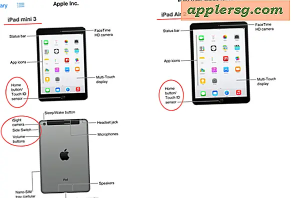 Hoppla: Apple scheint Leap Aktualisiert iPad Air und iPad Mini einen Tag früher