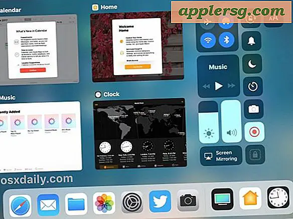 Hoe te stoppen met apps op de iPad met iOS 11 App Switcher