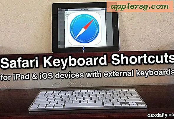 5 Nyttige Safari-tastaturgenveje til iPad med iOS 7