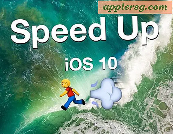 IOS 10 Slow på iPhone eller iPad?  Her er hvordan man hurtigere det