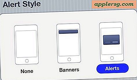 Få de gamle pop-up-stilalarmmeddelelser tilbage i iOS 5
