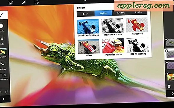 Lancement d'Adobe Photoshop Touch pour iPad