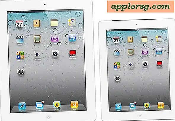 Mindre iPad med 8 "skærm bliver testet af Apple