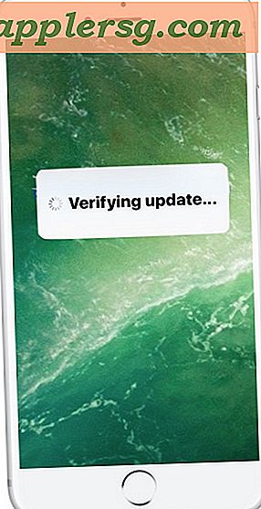 Løs iOS Fast på "Verifiser oppdatering"