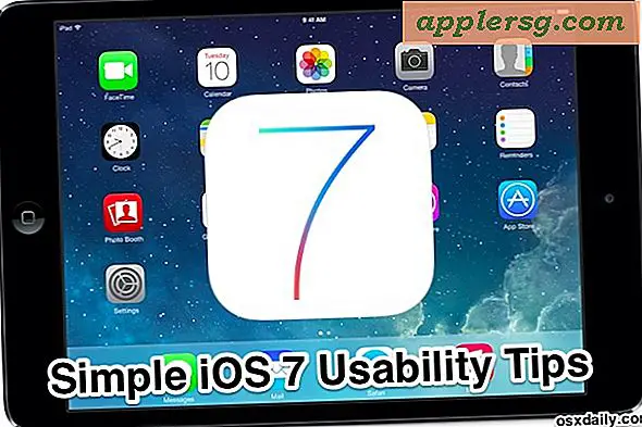 5 enkle anvendelsesforbedringer for iOS 7