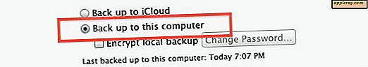 Eseguire il backup di un dispositivo iOS su un computer quando lo spazio iCloud si esaurisce o non è disponibile