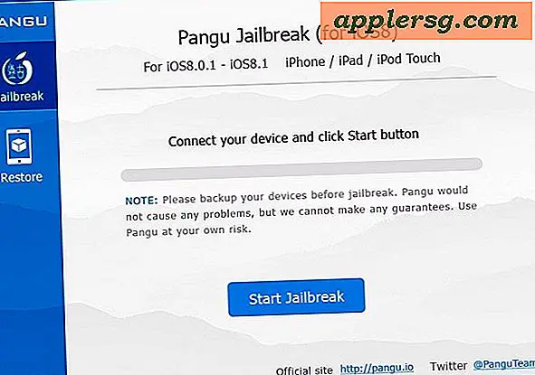 Du kan jailbreak iPhone 6 og iPhone 6 Plus på iOS 8.1 med Pangu ... til Windows