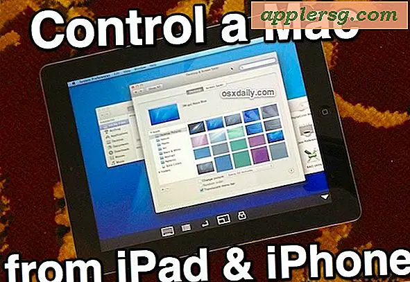 Wie VNC von einem iPad oder iPhone zu einem Mac für einfachen Remote Access