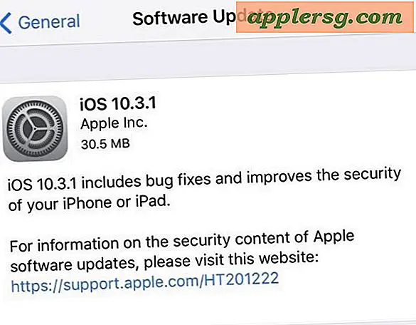 iOS 10.3.1 Update beschikbaar voor iPhone, iPad [IPSW-downloadkoppelingen]