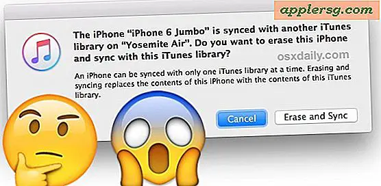 Comprendre "iPhone est synchronisé avec une autre bibliothèque iTunes.  Voulez-vous effacer cet iPhone et synchroniser avec ce "message" de la bibliothèque iTunes?