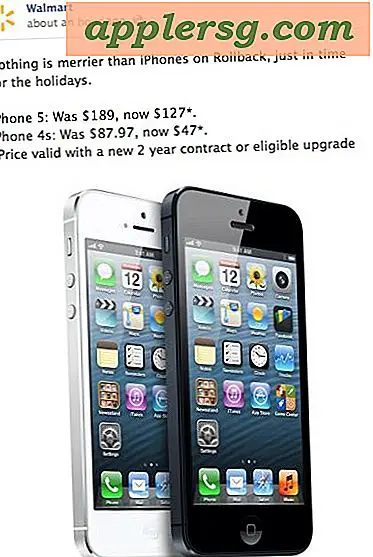 Enorme Holiday Apple Sale bij Walmart: iPhone 5 voor $ 127, iPad 3 voor $ 399