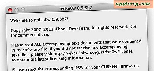 Redsn0w 0.9.8b7 rend Jailbreak 4.3.5 plus facile, et fonctionne sur iOS 5 Beta 7