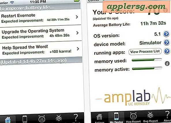 Ta reda på vilka apparater som dränerar ditt iPhone batteri liv med Carat