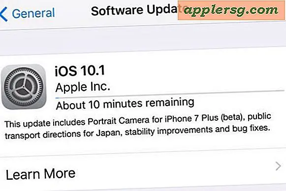 IOS 10.1 opdatering tilgængelig med fejlrettelser og portrætkamera