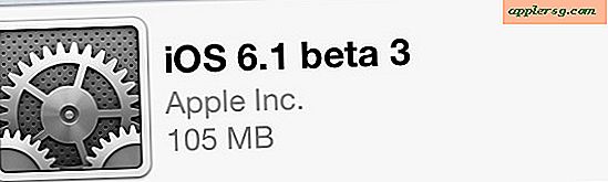 iOS 6.1 Beta 3 Udgivet for udviklere