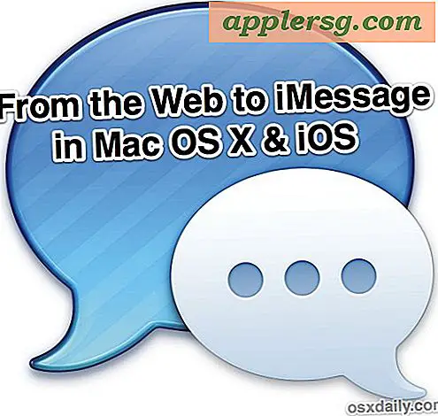 Start een iMessage-gesprek vanaf internet met aangepaste koppelingen