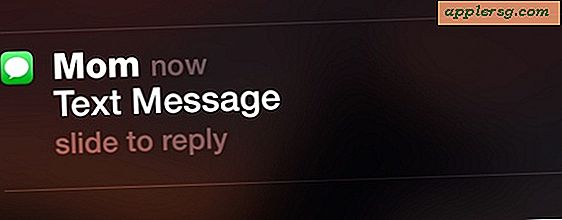 Skjul SMS og iMessage Previews fra låseskærmen på iPhone