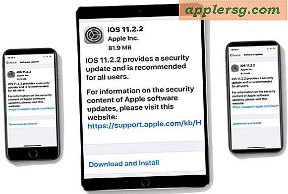 Aggiornamento della sicurezza iOS 11.2.2 disponibile [collegamenti di download IPSW]
