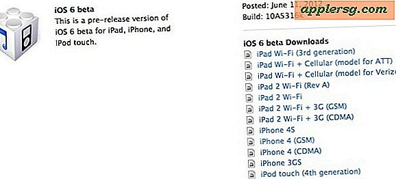 iOS 6 Beta 1 Tersedia untuk Pengembang untuk Mengunduh