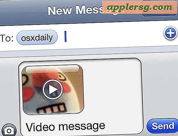 Skicka video röstmeddelanden från iPhone, iPad och iPod touch