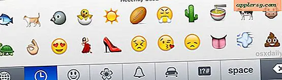 Aktivera Emoji-tangentbordet på en iPhone
