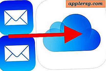 Hur man sparar e-posttillbehör på iPhone och iPad Mail till iCloud Drive