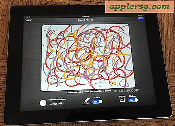 Aktivér "Kid Mode" på iPad, iPhone eller iPod touch med guidet adgang i iOS