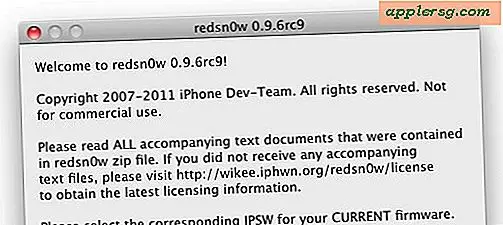 Redsn0w 0.9.6rc9 Download ist verfügbar