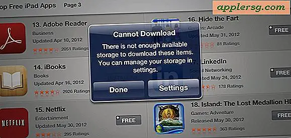 iPhone eller iPad Ran Out of Storage Space?  Her er hvordan man får plads til rådighed hurtigt