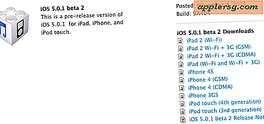 Apple arbejder hurtigt for at frigive iOS 5.0.1 med batteriløsninger, Beta 2 Out for Devs