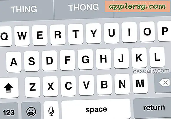 Skift Word Casing til ALLE CAPS & kapitaliser ord med QuickType i iOS