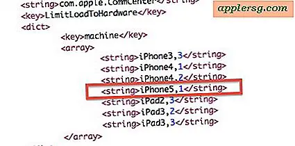 iPhone 5 og iPad 3 Referencer fundet i iOS 5.1 Beta