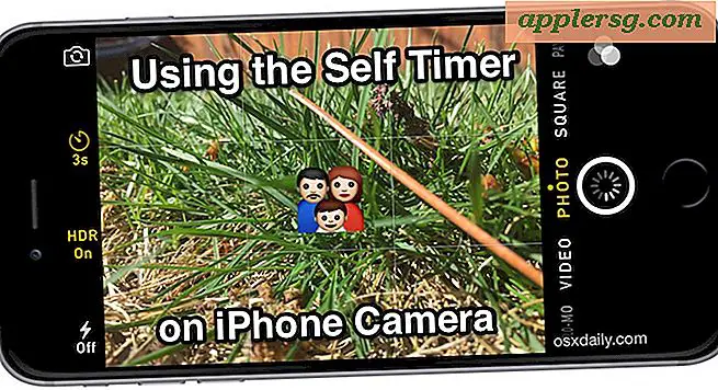 Verwenden Sie den Kamera-Selbstauslöser auf iPhone & iPad für bessere Gruppenfotos oder Selfies